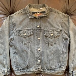 Vintage 93 Harley Davidson Jean Jacket USA (S)